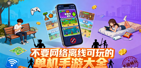 不要网络离线可玩的单机手游大全