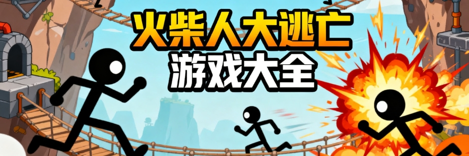 火柴人大逃亡经典版游戏大全
