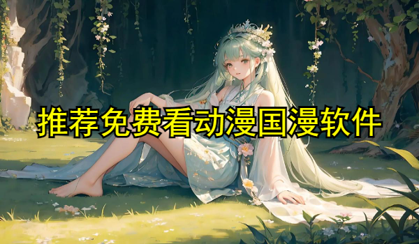 推薦免費看動漫國漫軟件