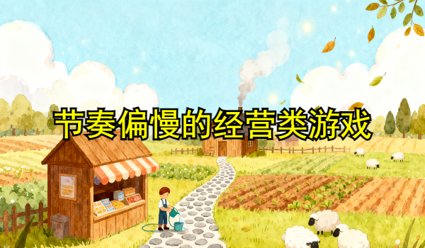 节奏偏慢的经营类游戏