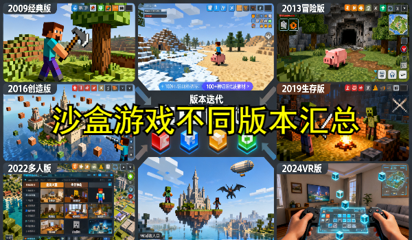 沙盒游戏不同版本汇总