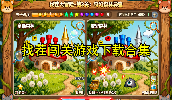 找茬闯关游戏下载合集