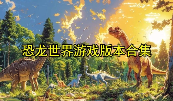 恐龙世界游戏版本合集