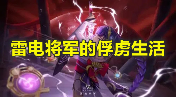 雷电将军的俘虏生活