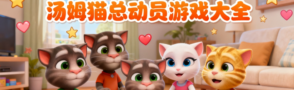 汤姆猫总动员免费版游戏大全