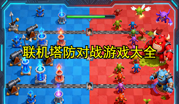 联机塔防对战游戏