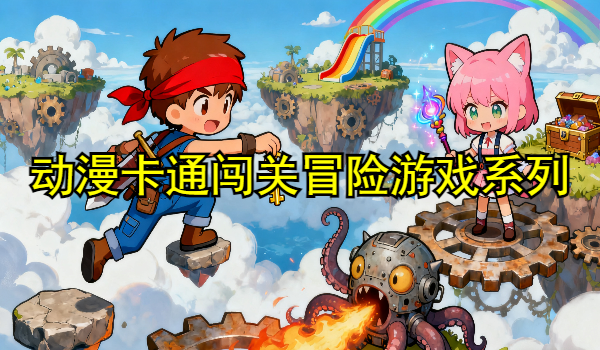 动漫卡通闯关冒险游戏