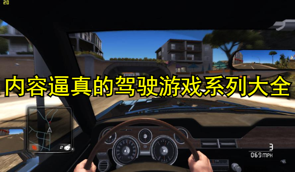 内容逼真的驾驶游戏