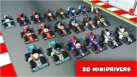 小小赛车手F1赛车(MiniDrivers)截图1