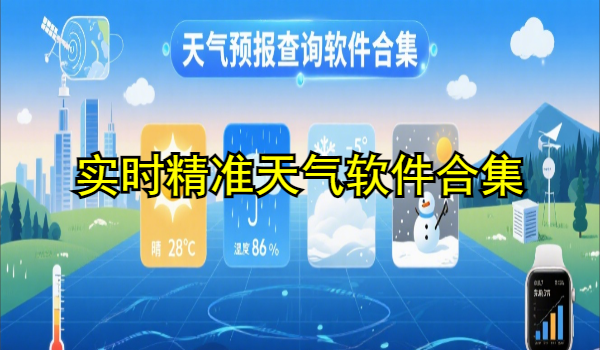 实时精准天气软件合集