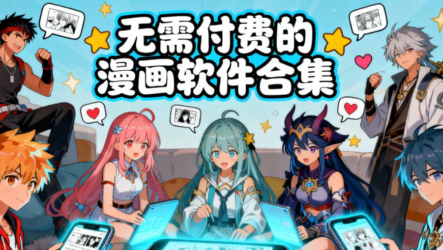 无需付费的漫画软件合集