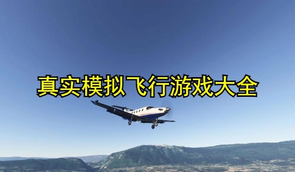 真实模拟飞行游戏大全