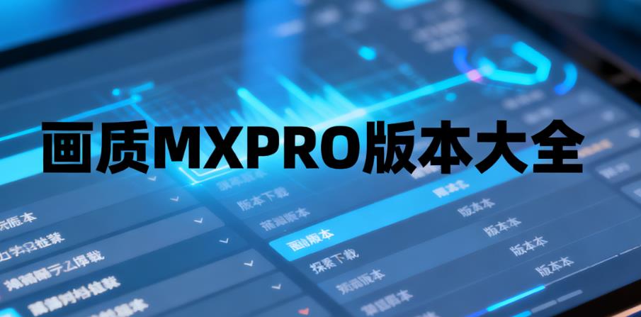 画质MXPRO版本大全