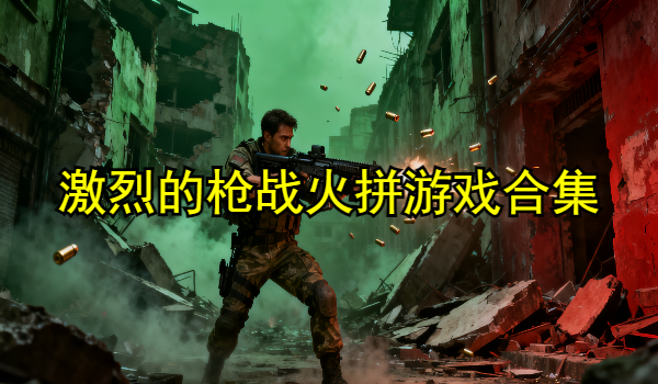 激烈的枪战火拼游戏