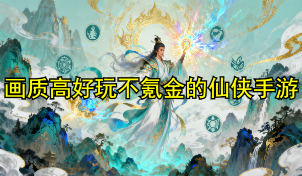 画质高好玩不氪金的仙侠手游