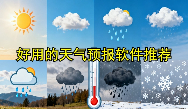 好用的天气预报软件推荐