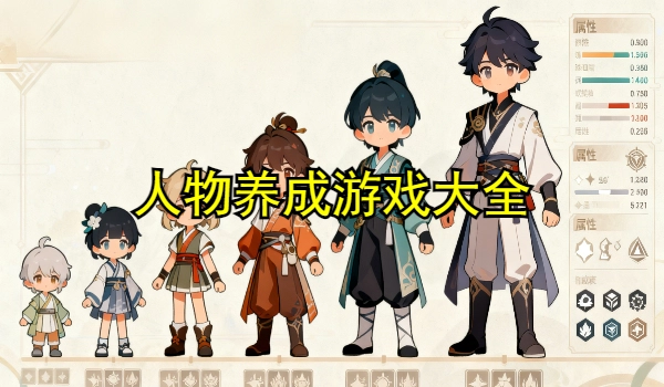 人物养成游戏