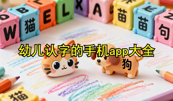 幼儿认字的手机app大全