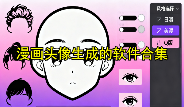 漫画头像生成的手机app大全