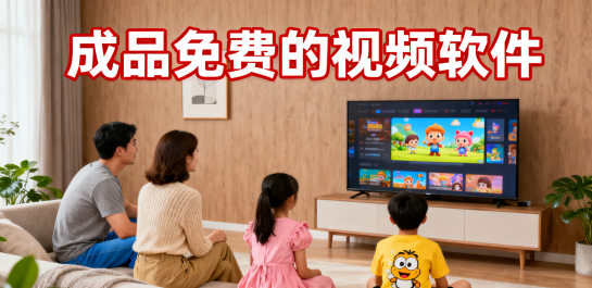 成品免费的视频软件