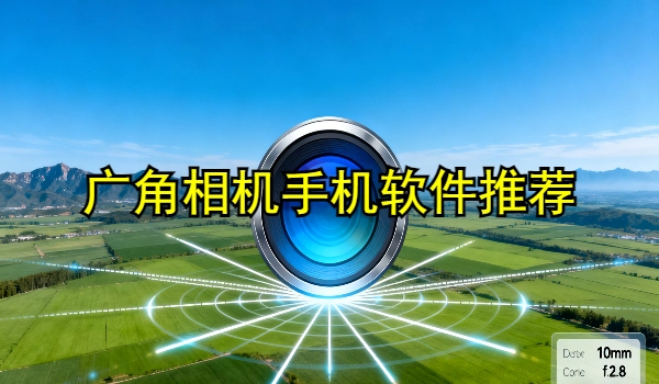 广角相机手机软件推荐