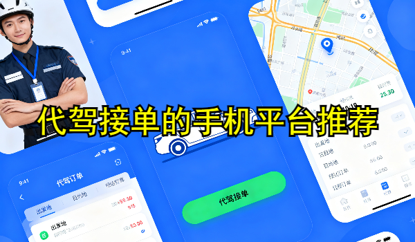 代驾接单的手机平台推荐