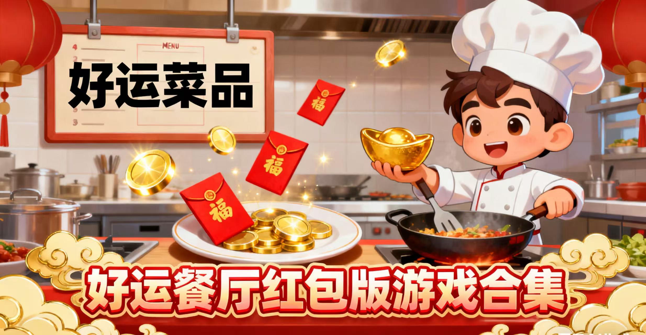 好运餐厅红包版游戏合集