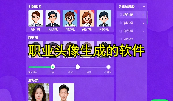 职业头像生成的手机app大全