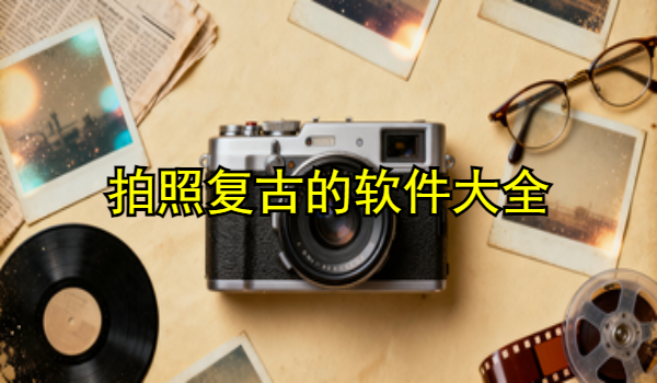 拍照复古的手机app大全