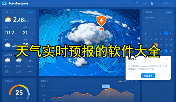 天气实时预报的手机app大全