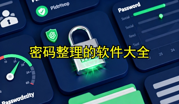 密码整理的手机app大全