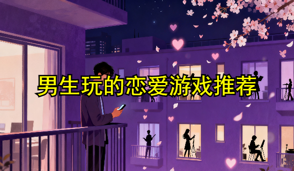 男生玩的恋爱游戏推荐
