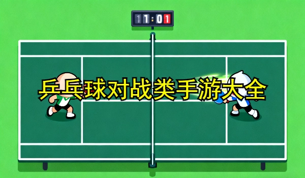 乒乓球对战类手游大全