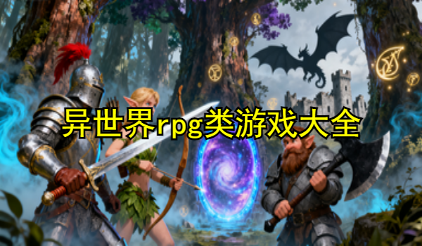 异世界rpg类游戏大全