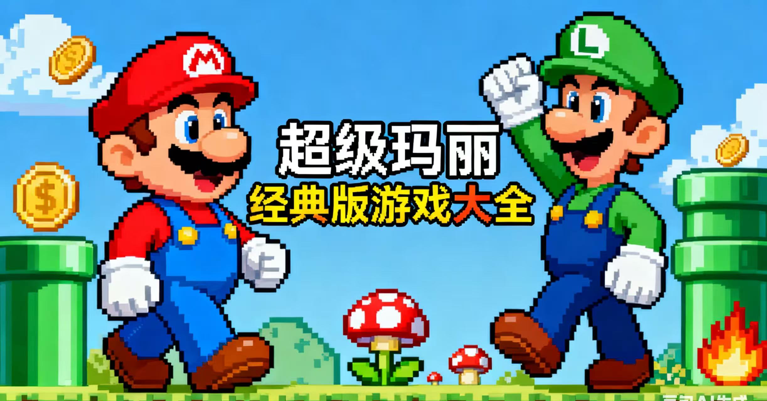 超级玛丽经典版游戏大全