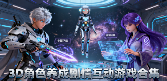 3D角色养成剧情互动游戏合集