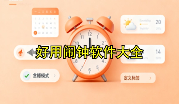 好用闹钟手机app大全