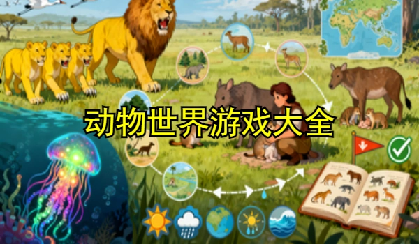 动物世界游戏大全