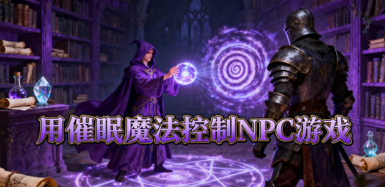 用催眠魔法控制NPC游戏
