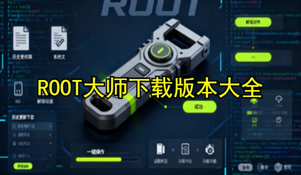 ROOT大师下载版本大全