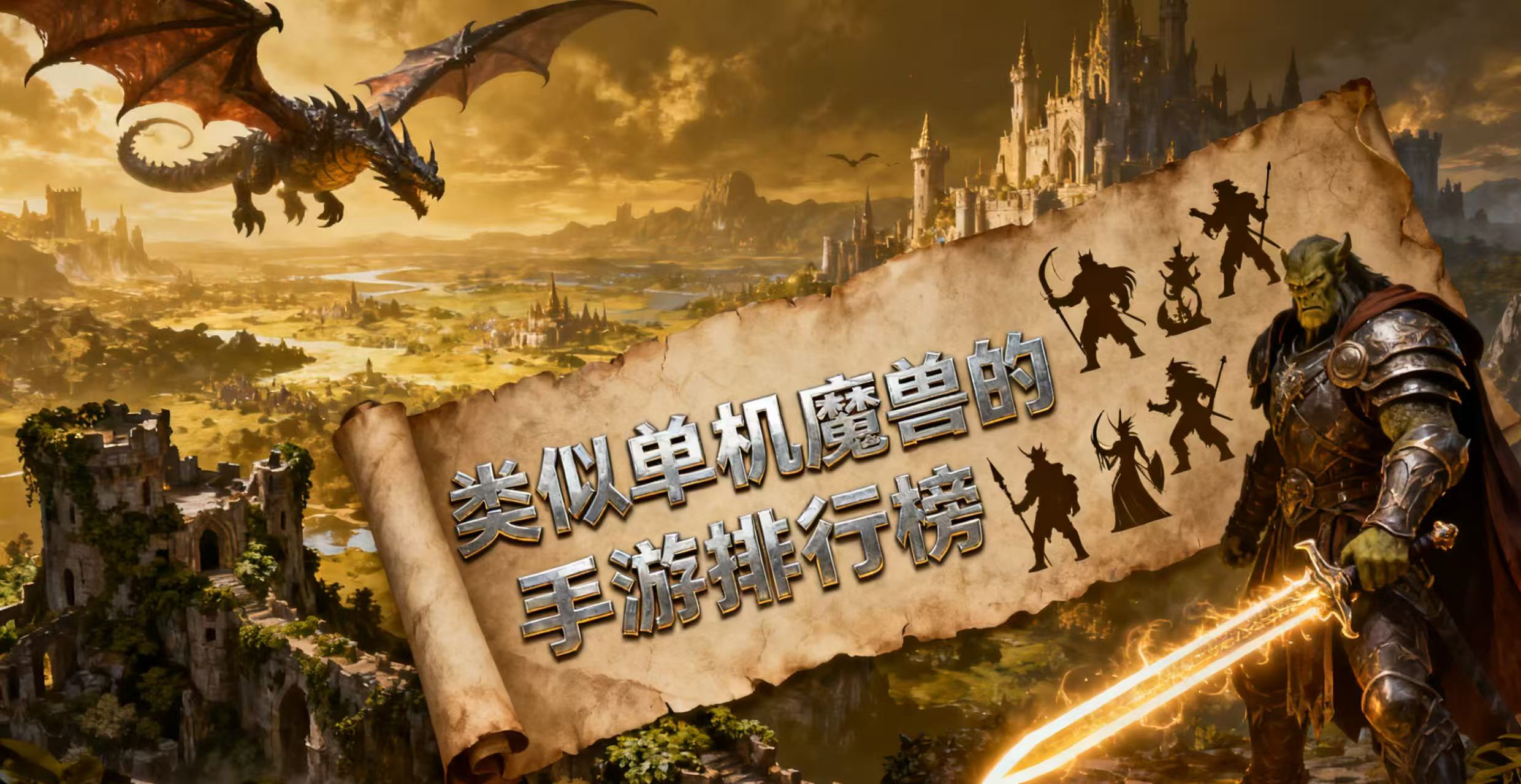 类似单机魔兽的手游排行榜