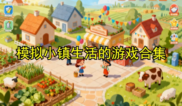 模拟小镇生活的游戏