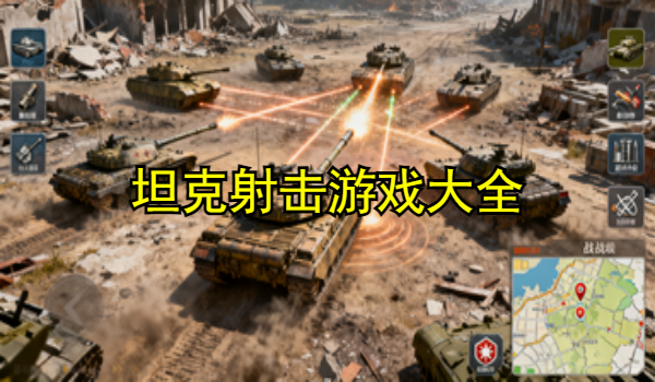 坦克射擊游戲大全