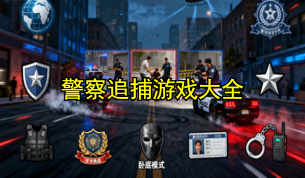警察追捕游戏大全