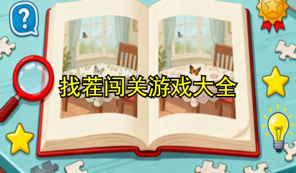 找茬闯关游戏大全