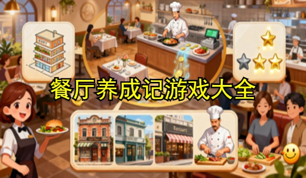 餐厅养成记游戏大全