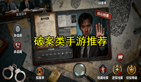 破案类手游推荐