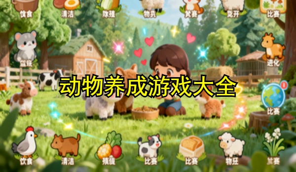 动物养成游戏大全