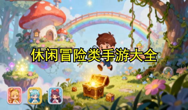 休闲冒险类手游大全