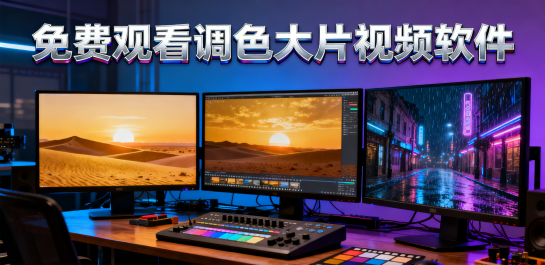免费观看调色大片视频软件
